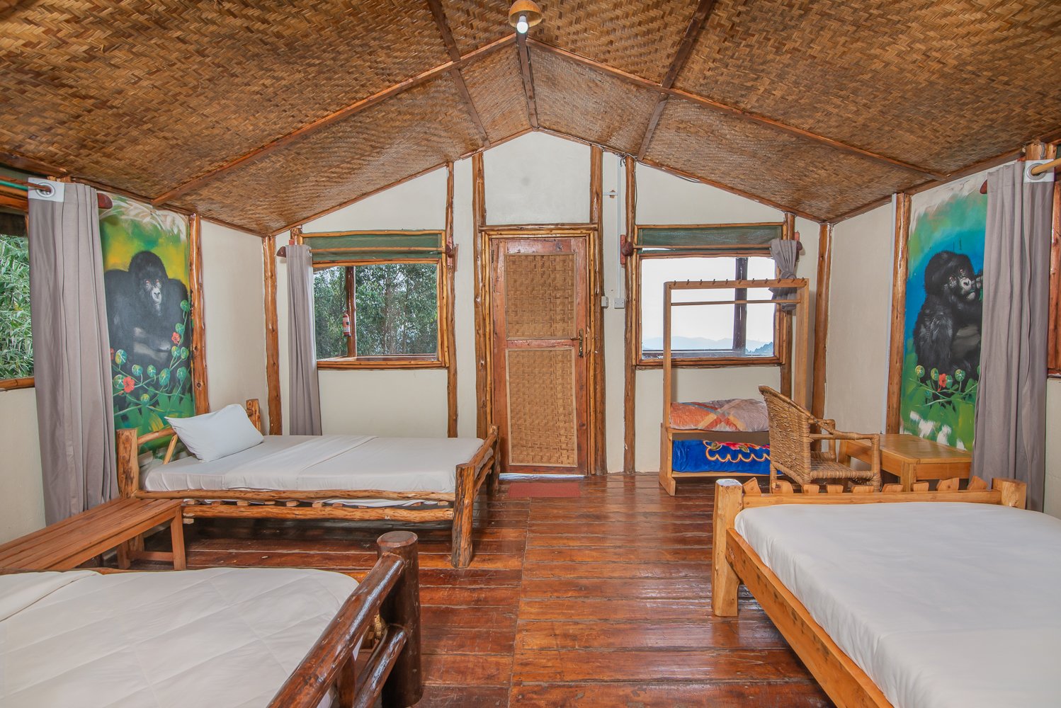 Triple room at Bakiga Lodge Uganda
