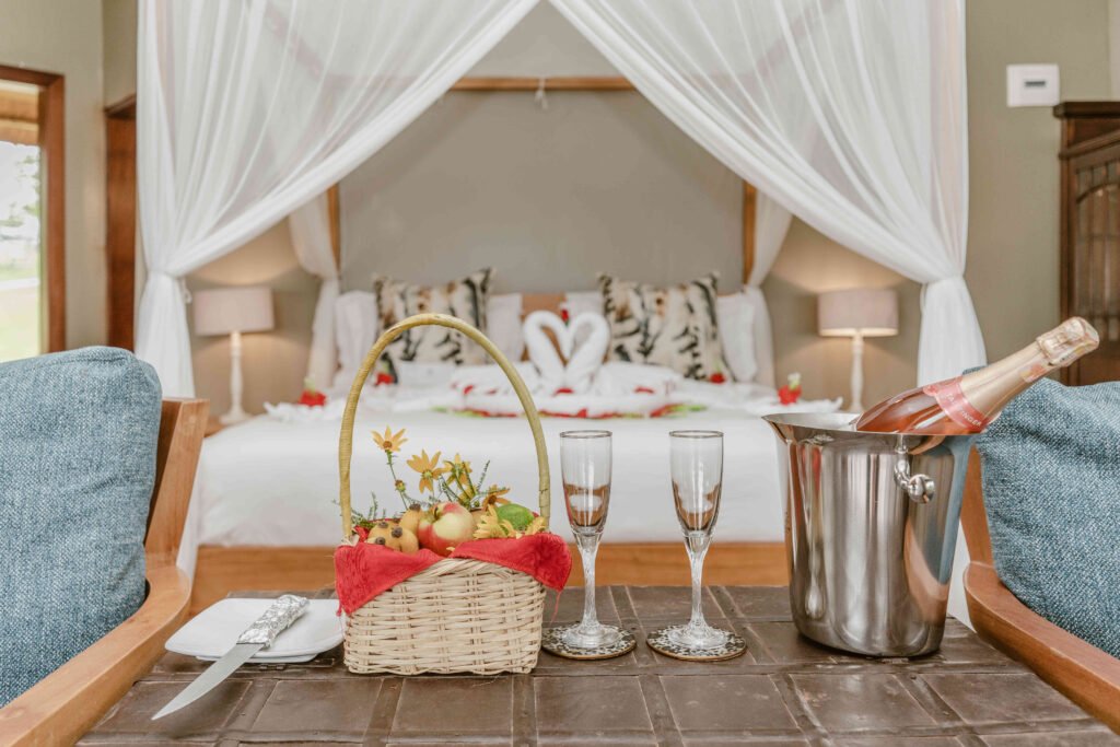 Luxury lodge in Uganda