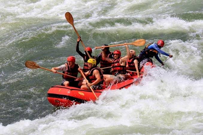 White Water Rafting in Uganda