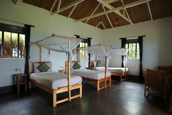 Triple room at Isunga Lodge near Kibale Forest