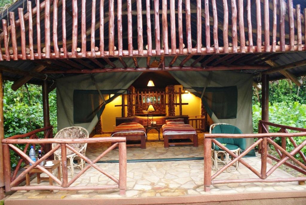 Twin room at Kibale Forest Camp Uganda