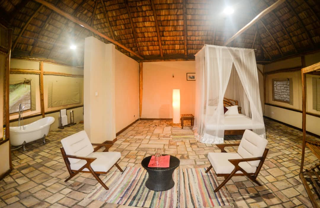 Single room at Enganzi Game Lodge